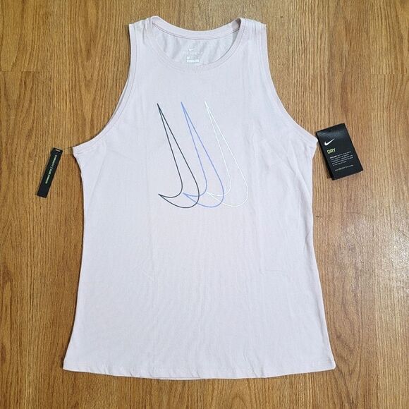 Nike Sportswear NSW Women's Training Tank Top Gray - Picture 1 of 6